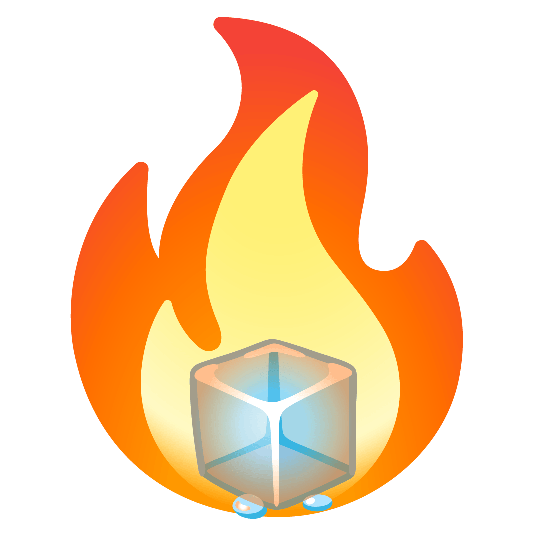 Ice and Fire emoji