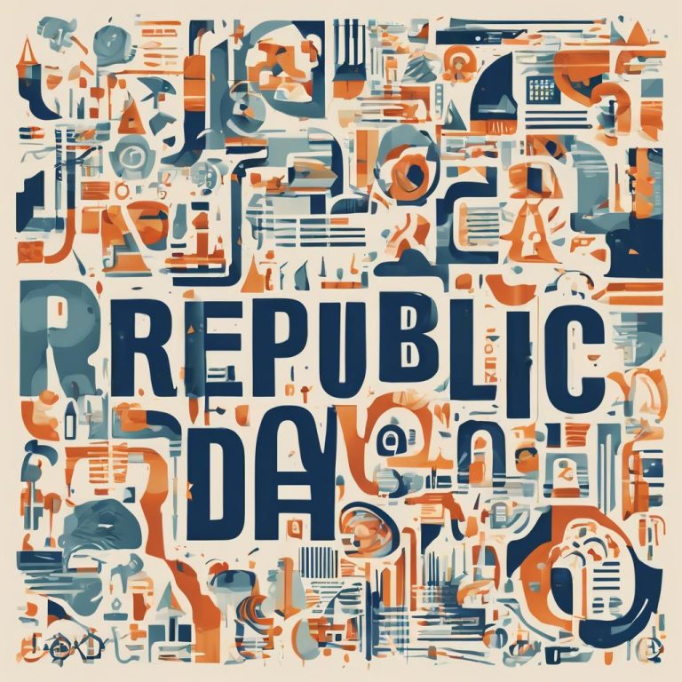 Republic Day Font