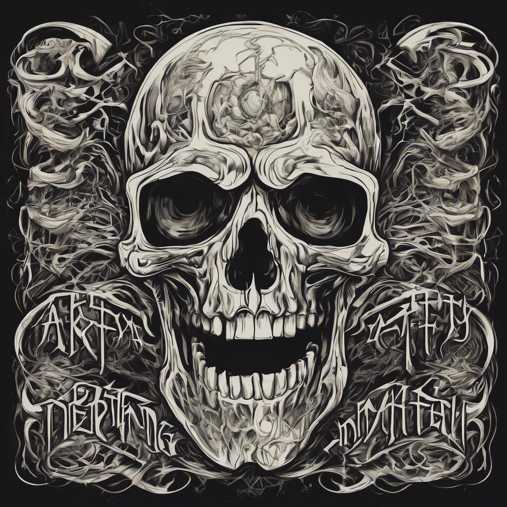 Exploring the⁣ Artistry of ‍Death Metal Font Design