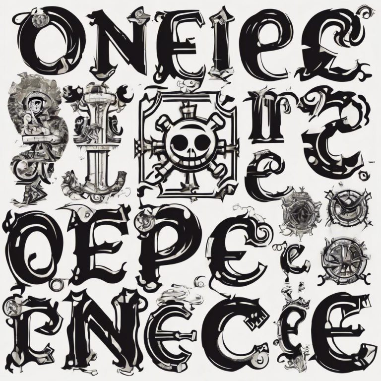 One Piece Font